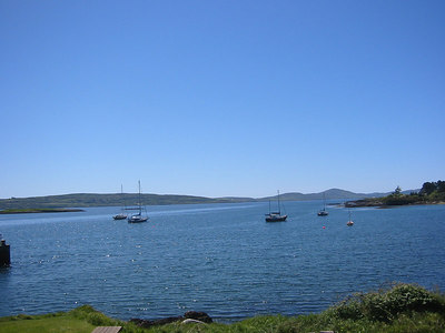 View from the pub