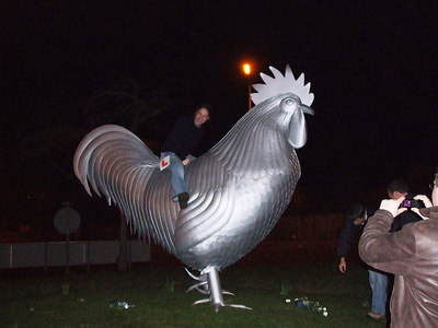 Ed on the giant cock...