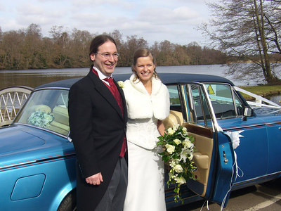 Ed and Claire and the car!