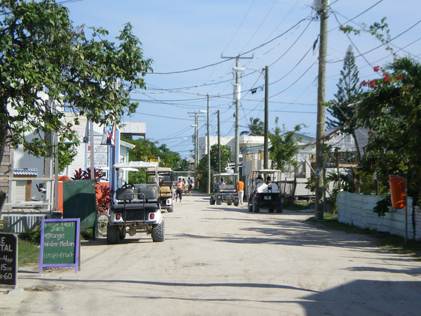 Caye Caulker Streets