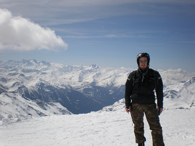 Andy on the mountain
